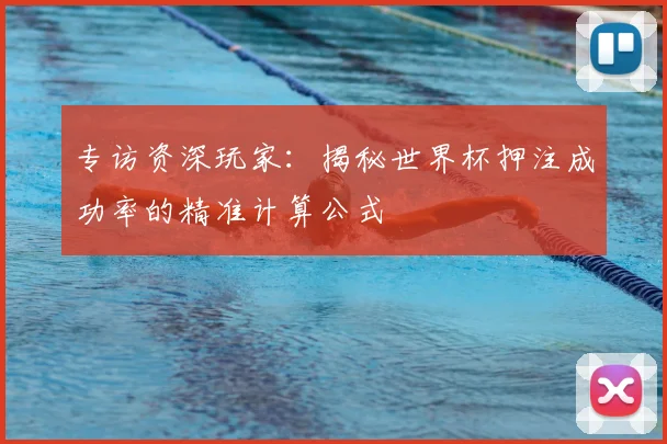 专访资深玩家:揭秘世界杯押注成功率的精准计算公式